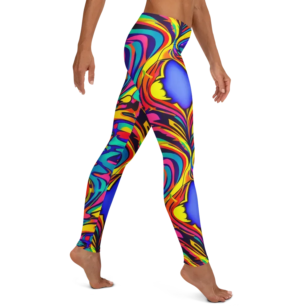 Electric Ecstasy on Leggings — Right