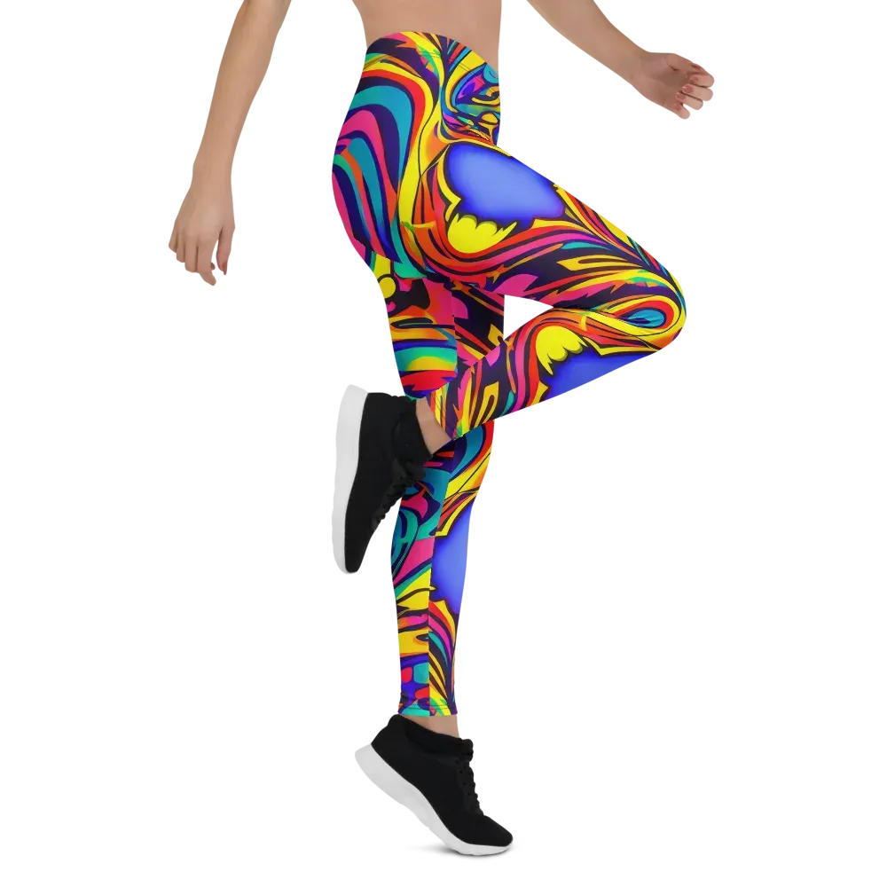 Electric Ecstasy on Leggings — Right