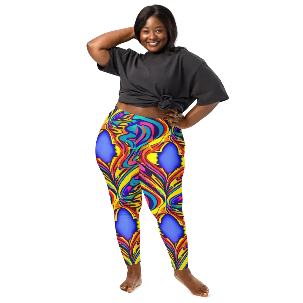 Electric Ecstasy on Leggings — Front