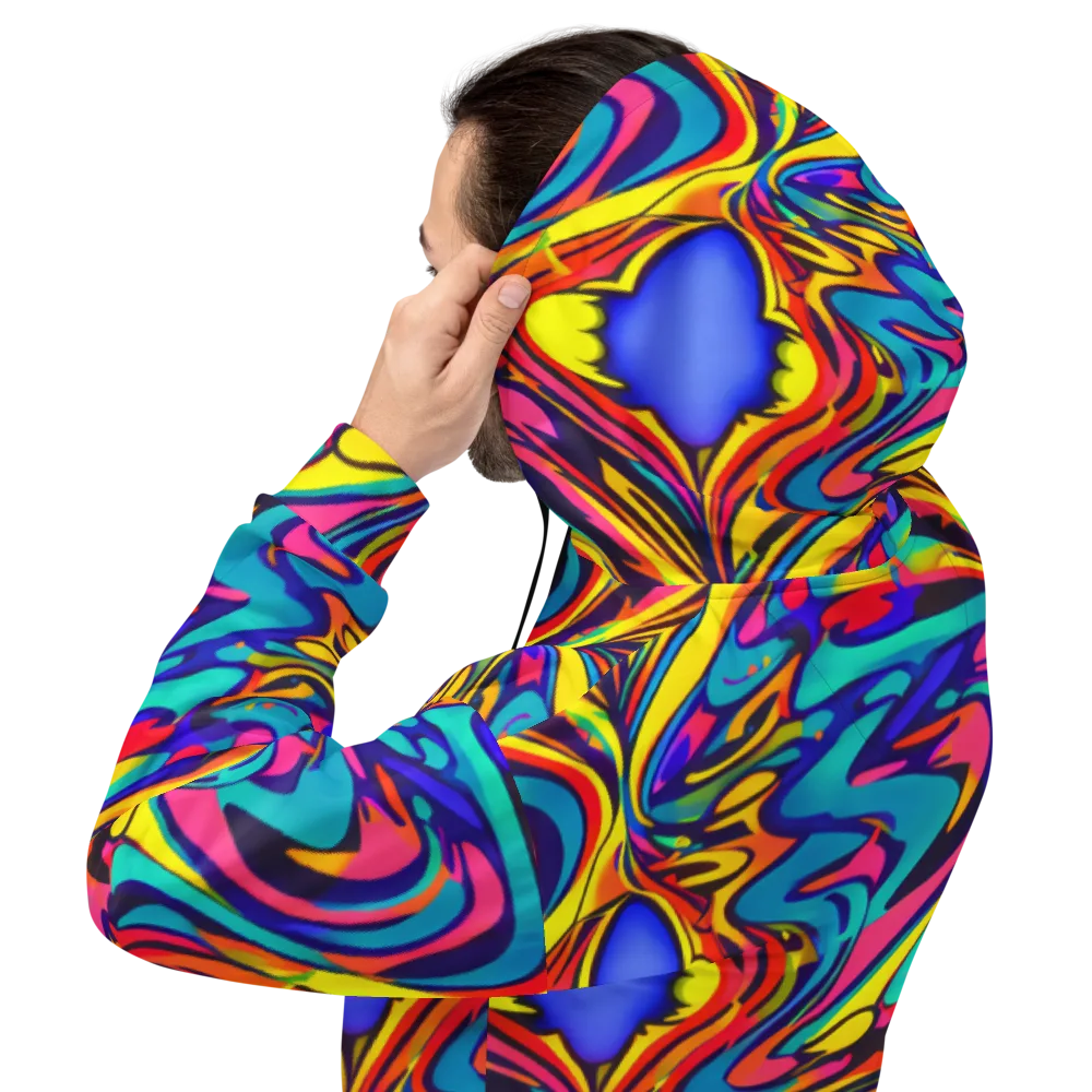Electric Ecstasy on Hoodie — Back