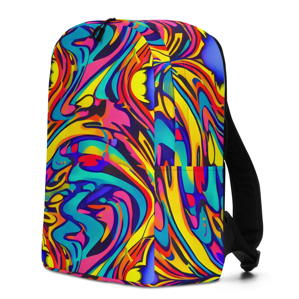 Electric Ecstasy on Minimalist Backpack — Left
