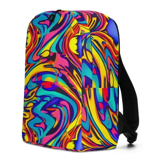 Electric Ecstasy on a Minimalist Backpack