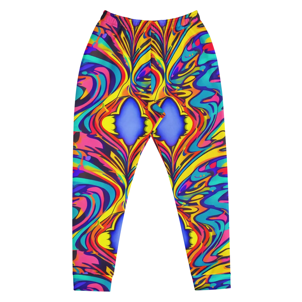 Electric Ecstasy on Men's Joggers — Front