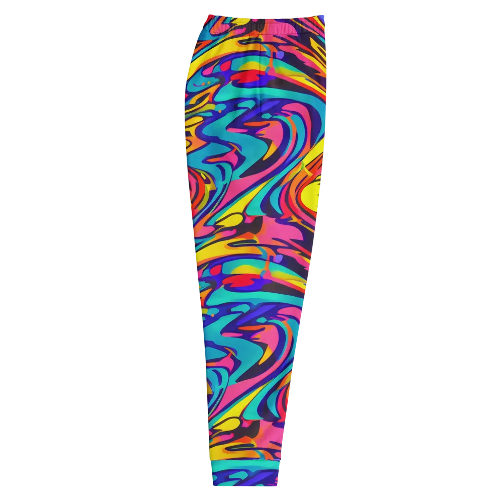 Electric Ecstasy on Men's Joggers — Right