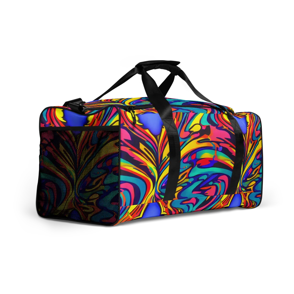 Electric Ecstasy on Duffle Bag — Right Front