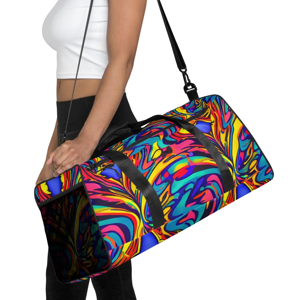 Electric Ecstasy on Duffle Bag — Front