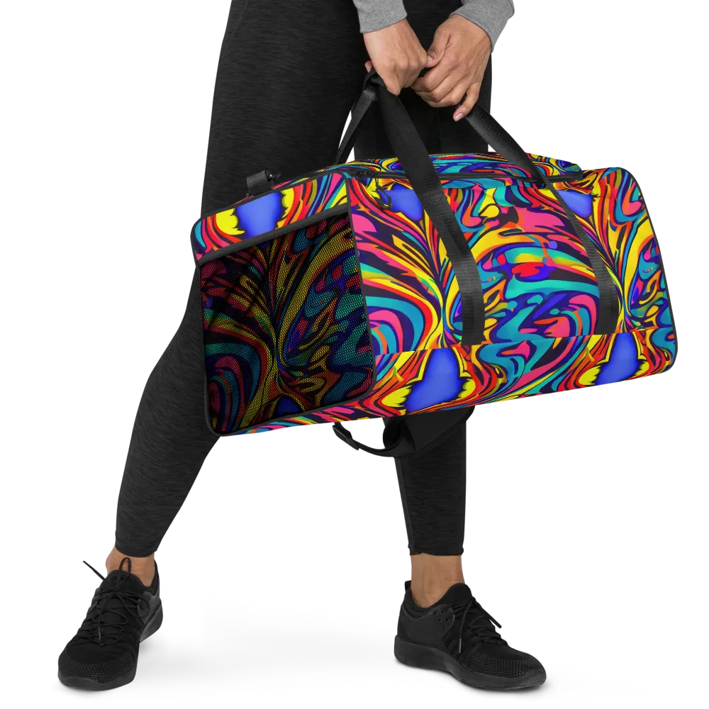 Electric Ecstasy on Duffle Bag — Right Front