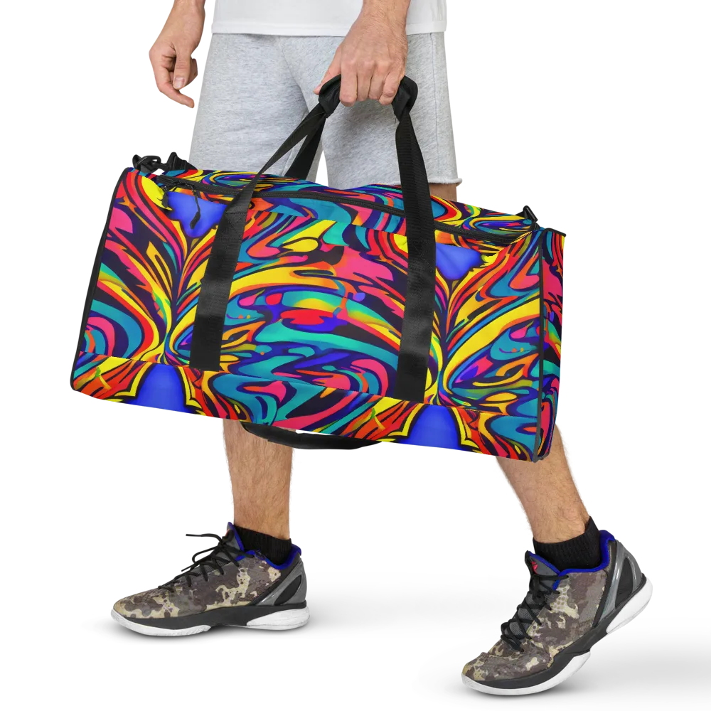 Electric Ecstasy on Duffle Bag — Front