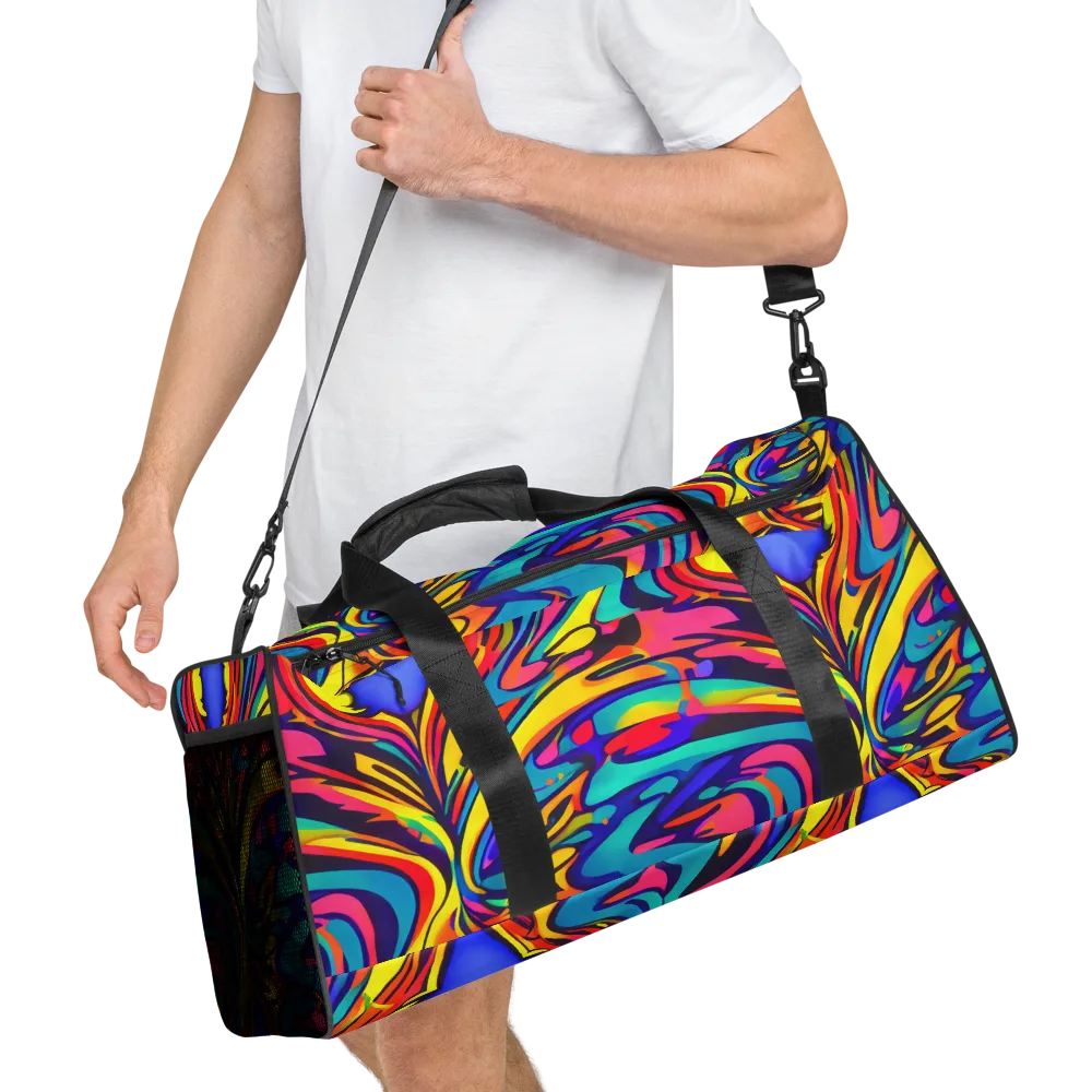 Electric Ecstasy on Duffle Bag — Right Front