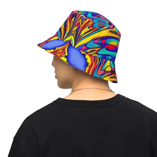 Electric Ecstasy on a Reversible Bucket Hat