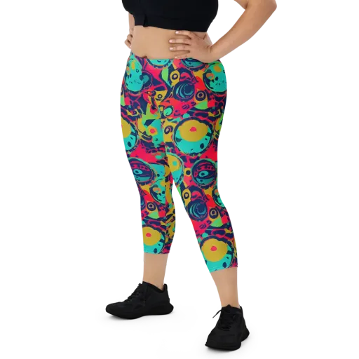 Gottlieb Galaxy on a Capri Leggings