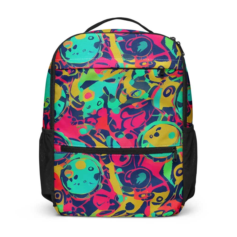 Gottlieb Galaxy on Utility Backpack — Front
