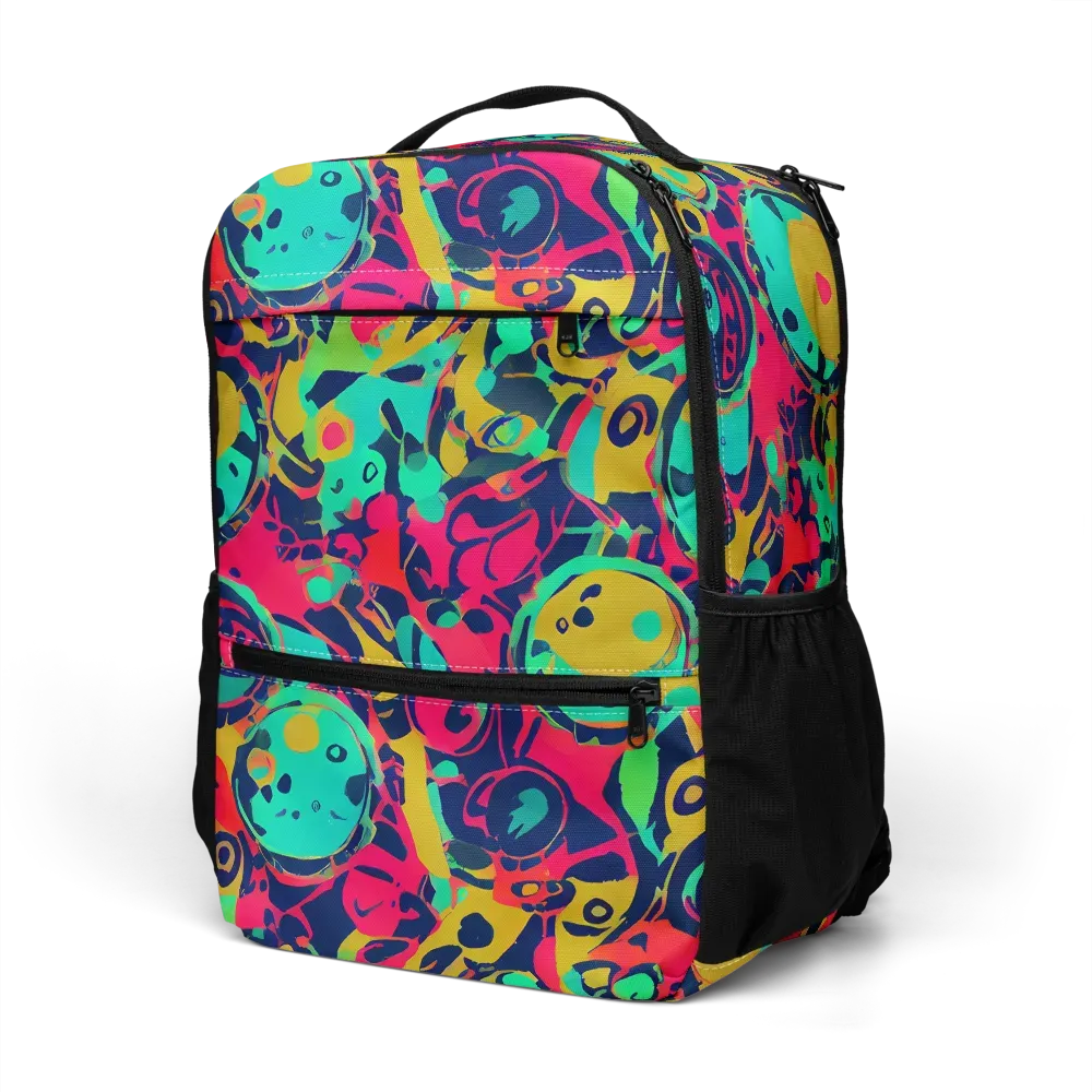 Gottlieb Galaxy on Utility Backpack — Left Front