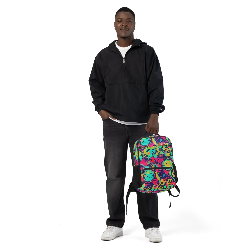 Gottlieb Galaxy on Utility Backpack — Front
