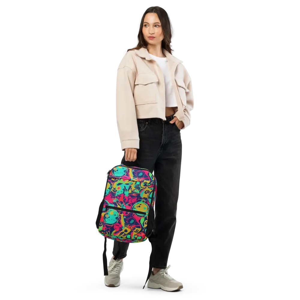 Gottlieb Galaxy on Utility Backpack — Front