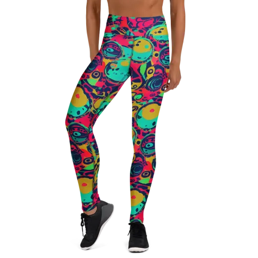 Gottlieb Galaxy on a Yoga Leggings