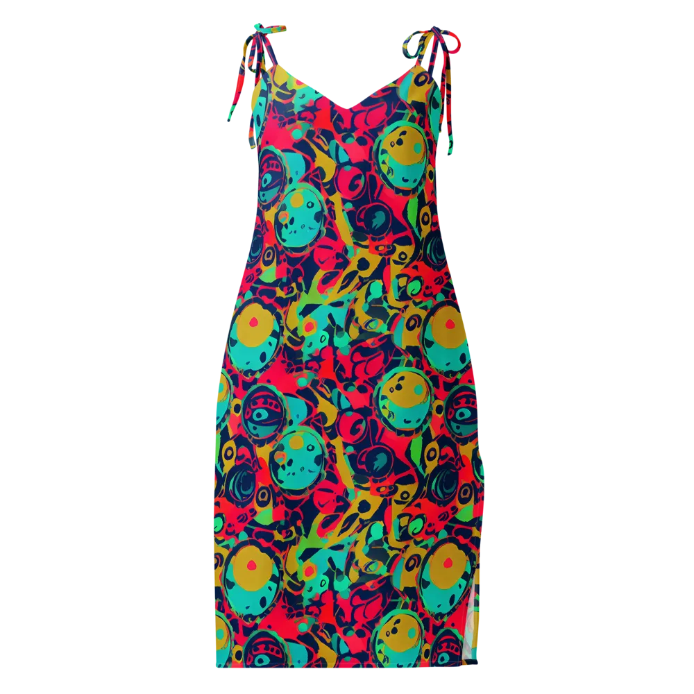 Gottlieb Galaxy on Slip Dress — Front