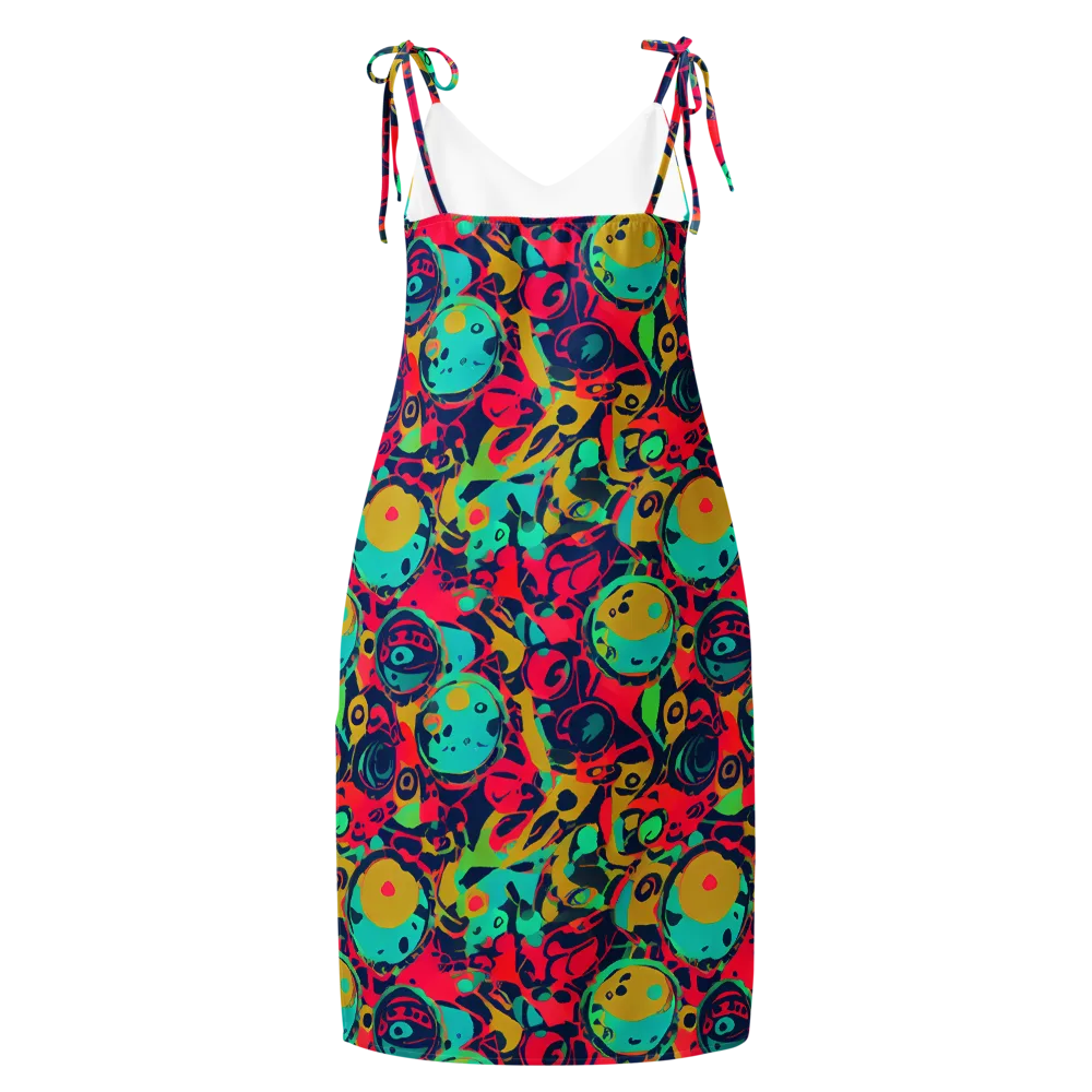 Gottlieb Galaxy on Slip Dress — Back