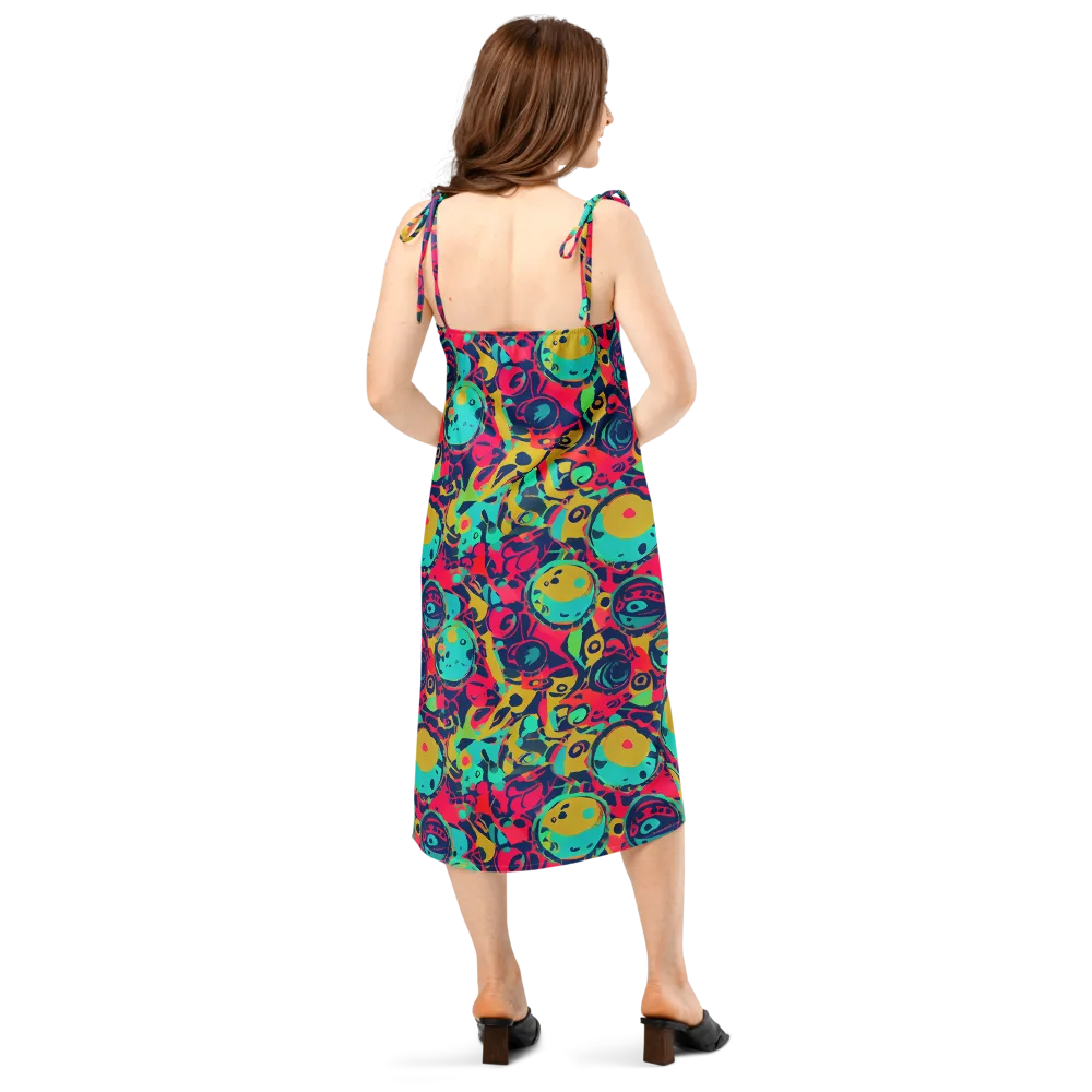 Gottlieb Galaxy on Slip Dress — Back