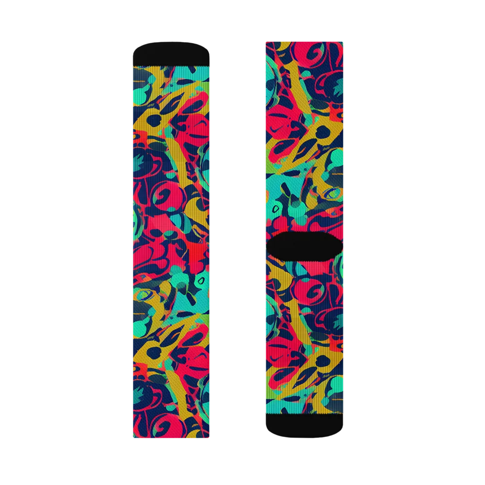 Gottlieb Galaxy on Socks — Right Sock