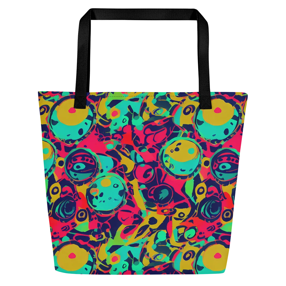 Gottlieb Galaxy on Large Tote Bag W/ Pocket — Front