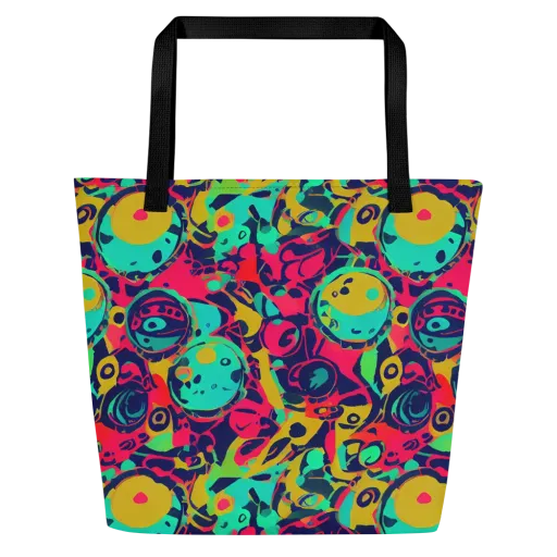 Gottlieb Galaxy on a Large Tote Bag W/ Pocket