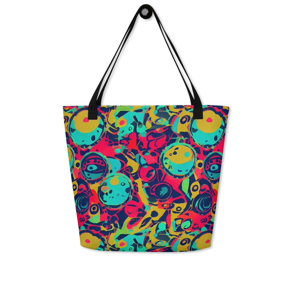 Gottlieb Galaxy on Large Tote Bag W/ Pocket — Front