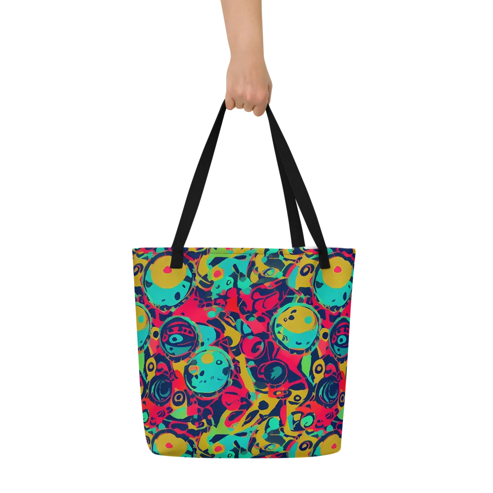 Gottlieb Galaxy on Large Tote Bag W/ Pocket — Front