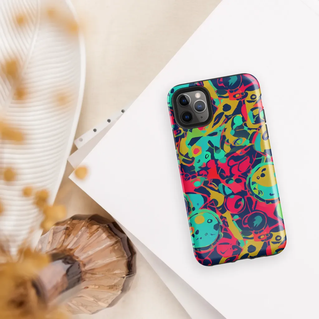 Gottlieb Galaxy on Tough Case for iPhone® — Front
