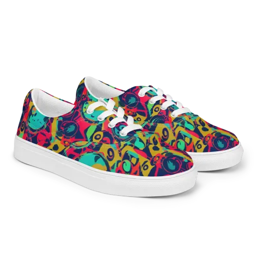 Gottlieb Galaxy on a Men's Lace-Up Canvas Shoes