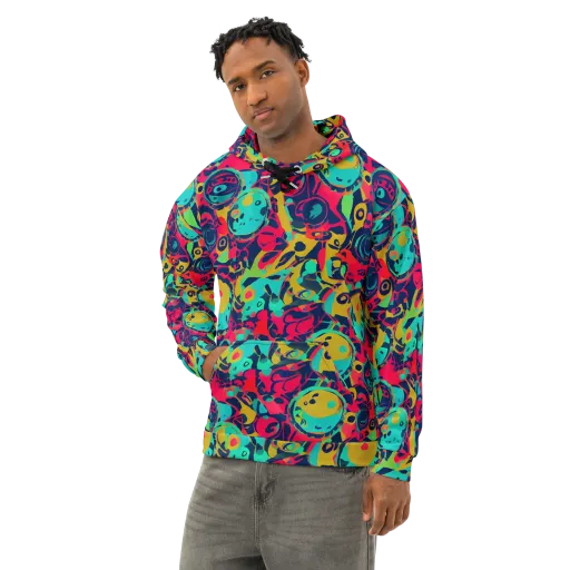 Gottlieb Galaxy on a Cotton Hoodie