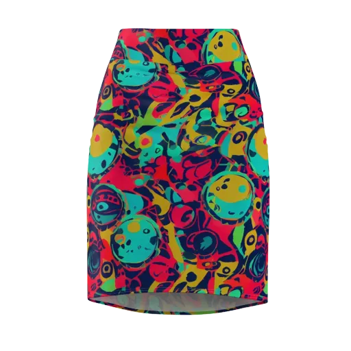 Gottlieb Galaxy on a Pencil Skirt