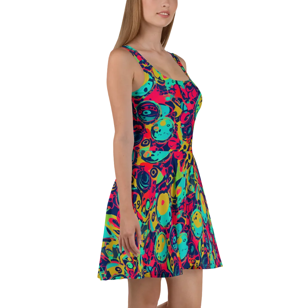 Gottlieb Galaxy on Skater Dress — Right