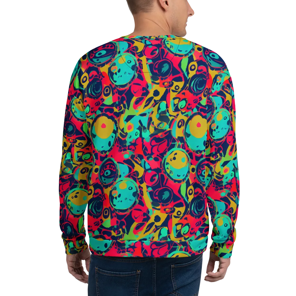Gottlieb Galaxy on Sweatshirt — Back