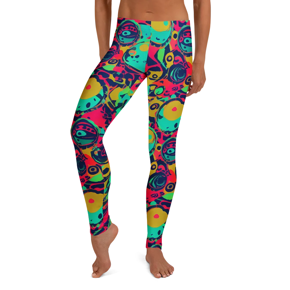 Gottlieb Galaxy on Leggings — Front