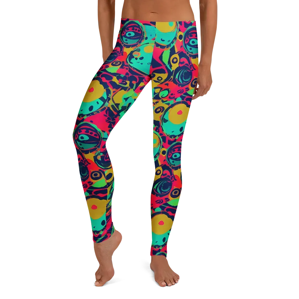Gottlieb Galaxy on Leggings — Front