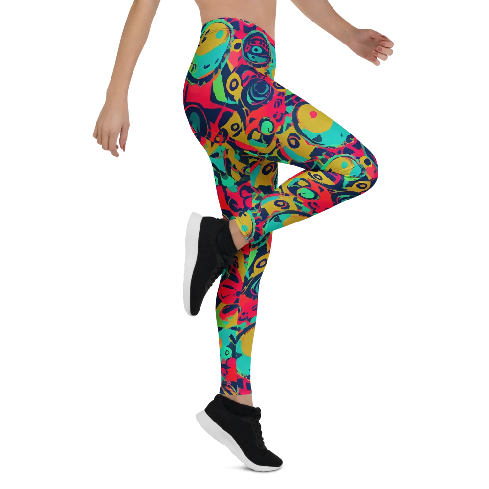 Gottlieb Galaxy on Leggings — Right