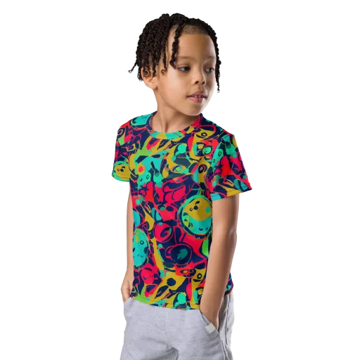 Gottlieb Galaxy on a Kids Crew Neck T-Shirt