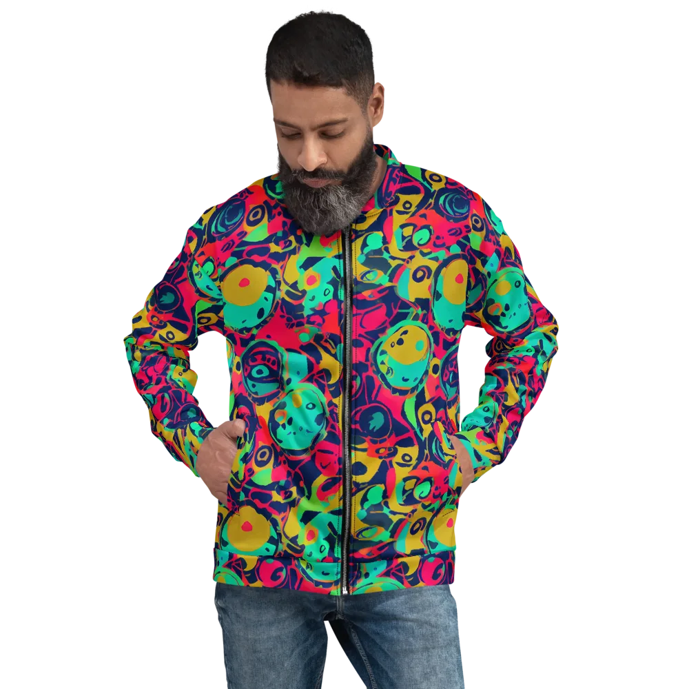 Gottlieb Galaxy on Bomber Jacket — Front