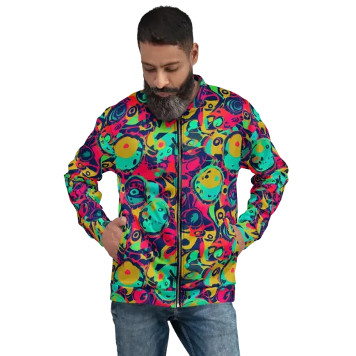 Gottlieb Galaxy on a Bomber Jacket