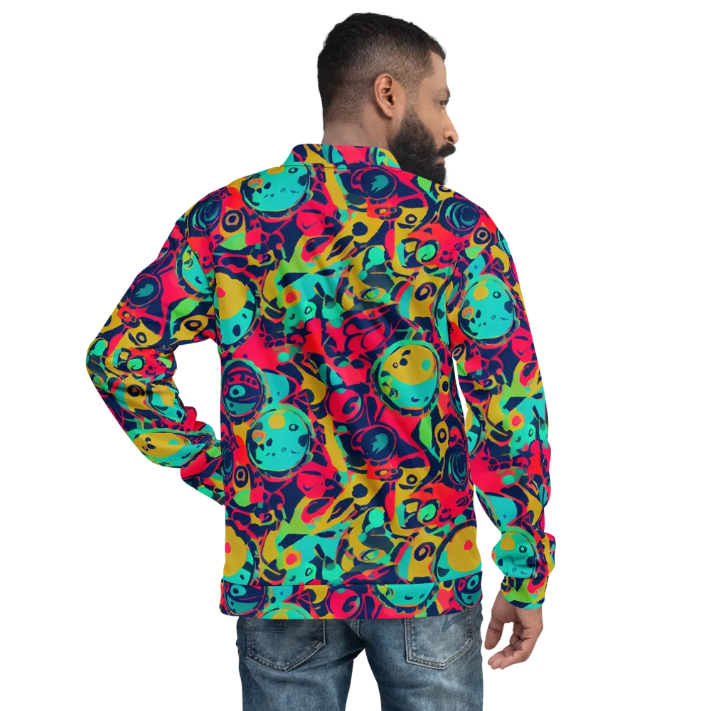 Gottlieb Galaxy on Bomber Jacket — Back