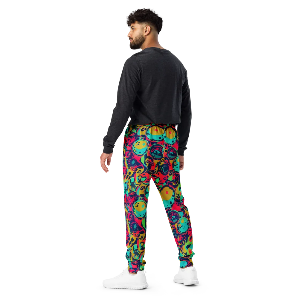 Gottlieb Galaxy on Men's Joggers — Back