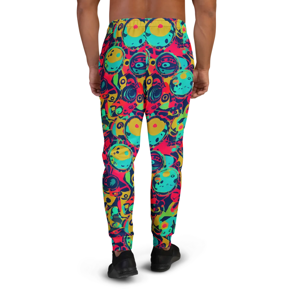 Gottlieb Galaxy on Men's Joggers — Back