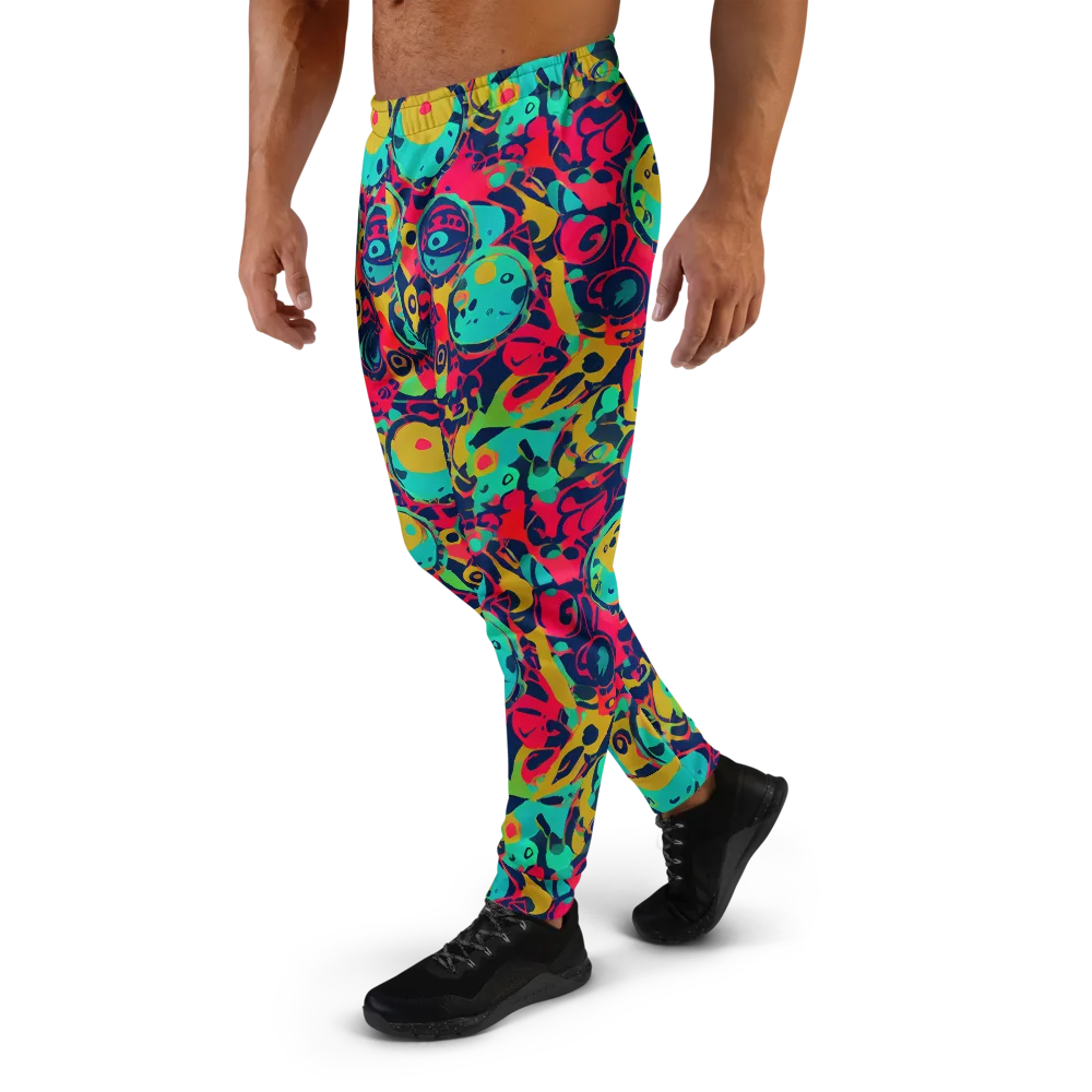 Gottlieb Galaxy on Men's Joggers — Left