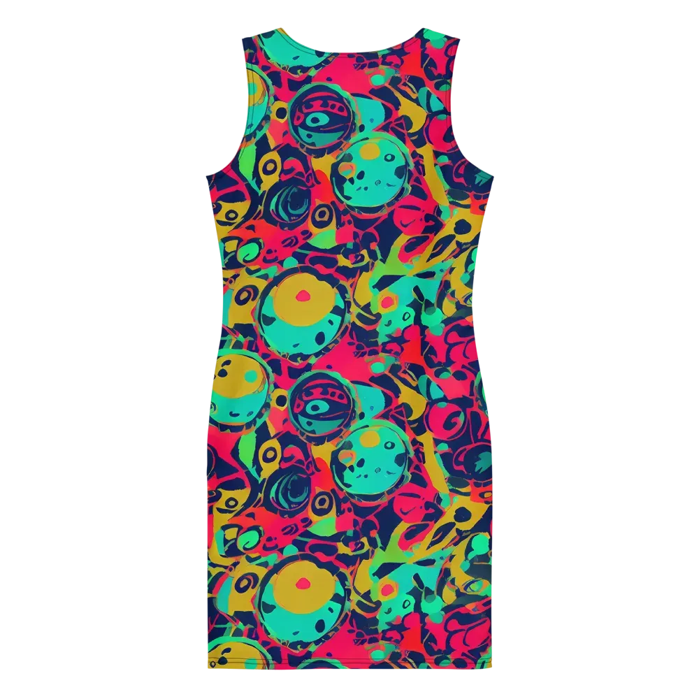 Gottlieb Galaxy on Bodycon Dress — Back