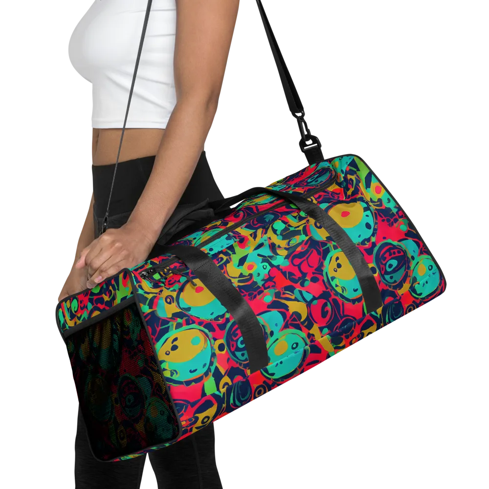 Gottlieb Galaxy on Duffle Bag — Front