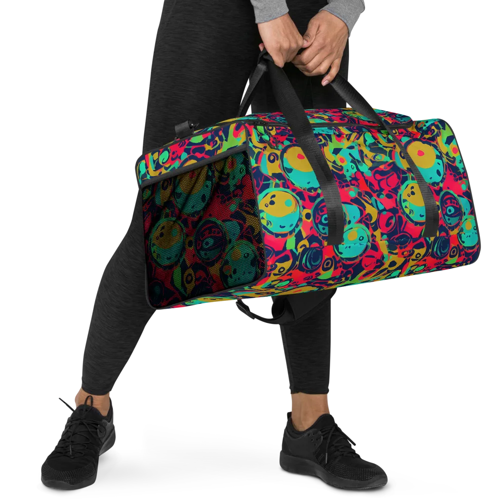 Gottlieb Galaxy on Duffle Bag — Right Front