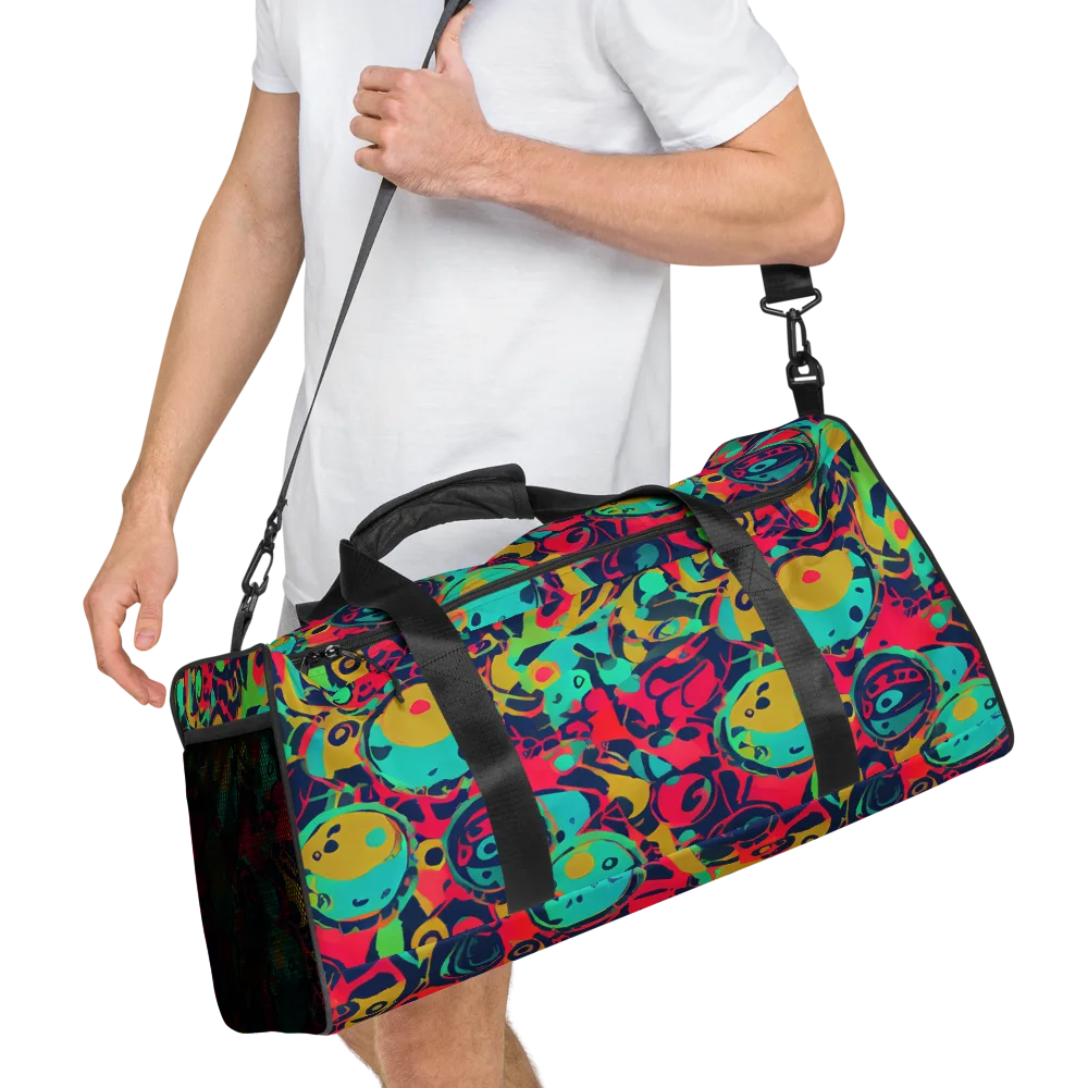 Gottlieb Galaxy on Duffle Bag — Right Front