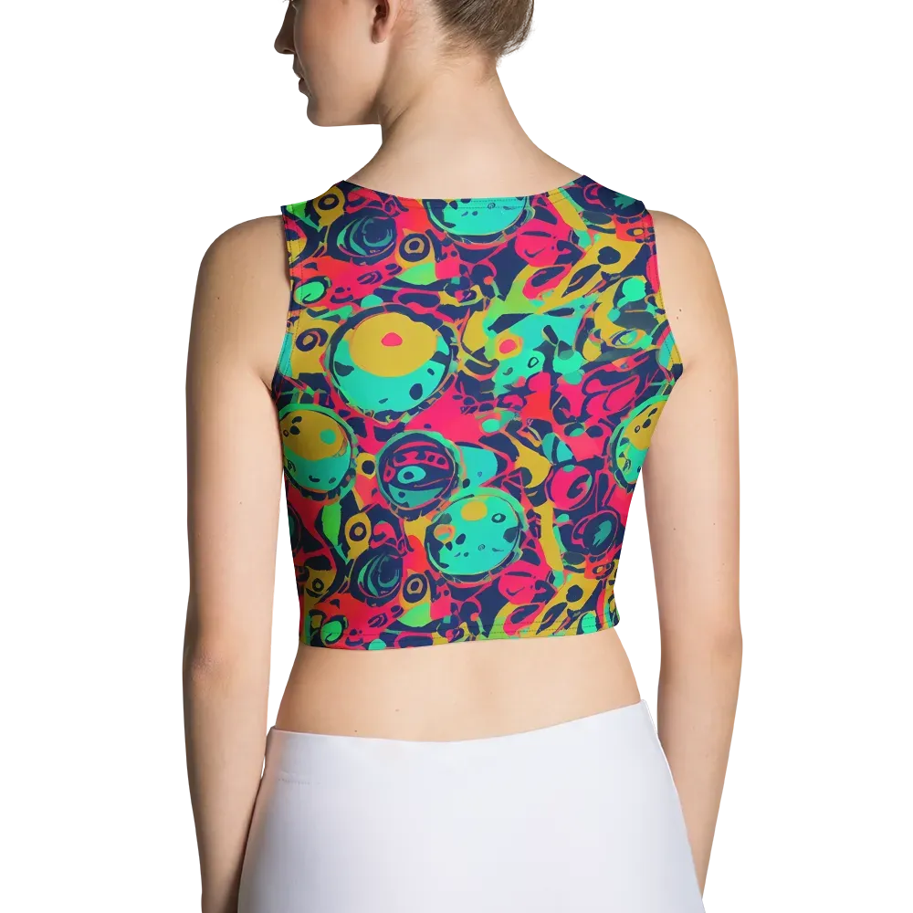 Gottlieb Galaxy on Crop Top — Back