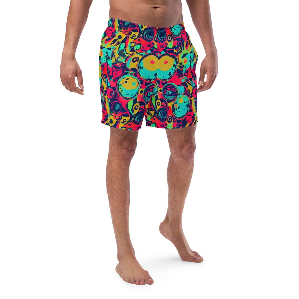 Gottlieb Galaxy on Swim Trunks — Front
